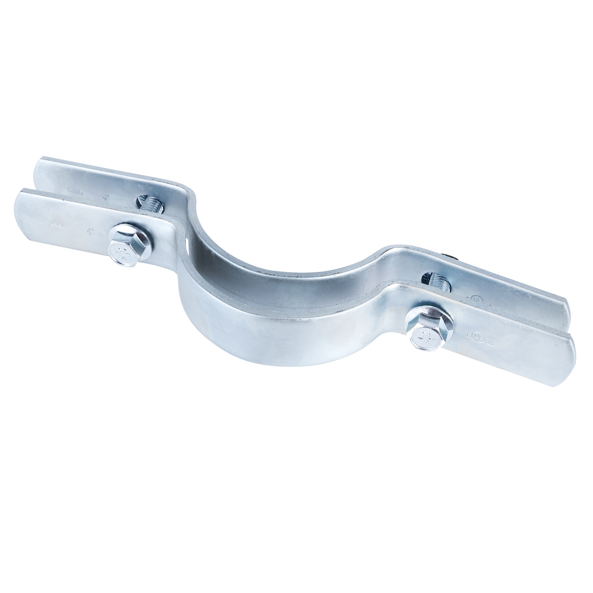 slide 1 of 5, Oatey 4-in to 4-in dia Steel Riser clamp, 1 ct