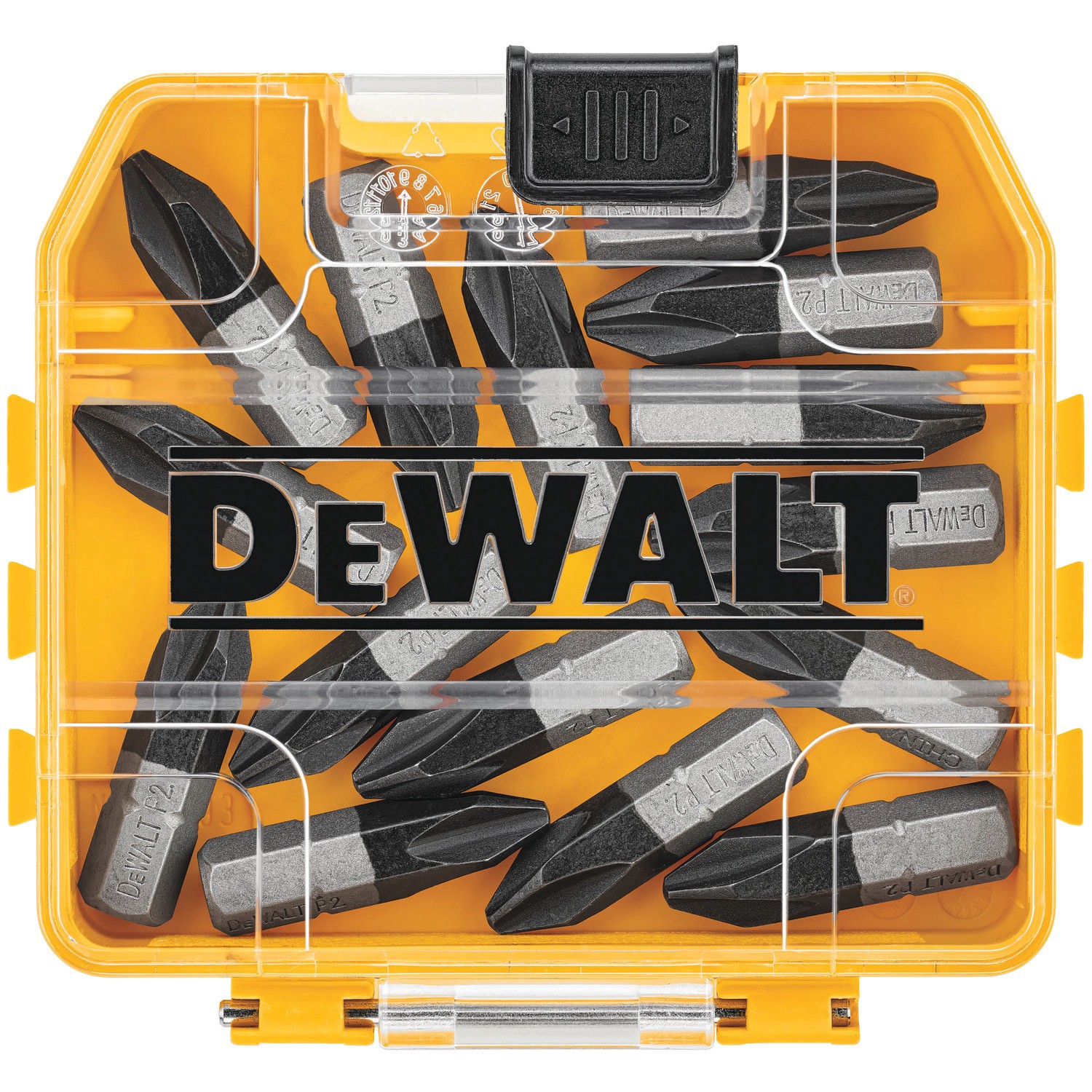 slide 1 of 4, DEWALT Tough Grip 1-in #2 Phillips Screwdriver Bit (15-Piece), 1 ct