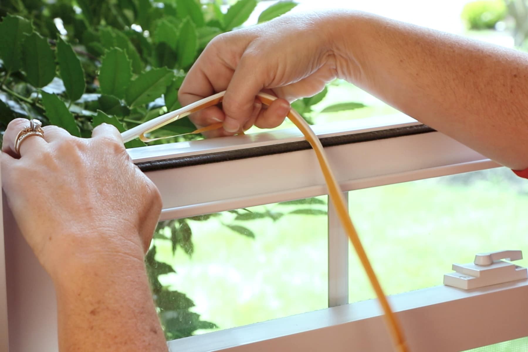 slide 4 of 6, Frost King 10-ft x 5/16-in x 9/16-in Black Foam Window Weatherstrip, 1 ct