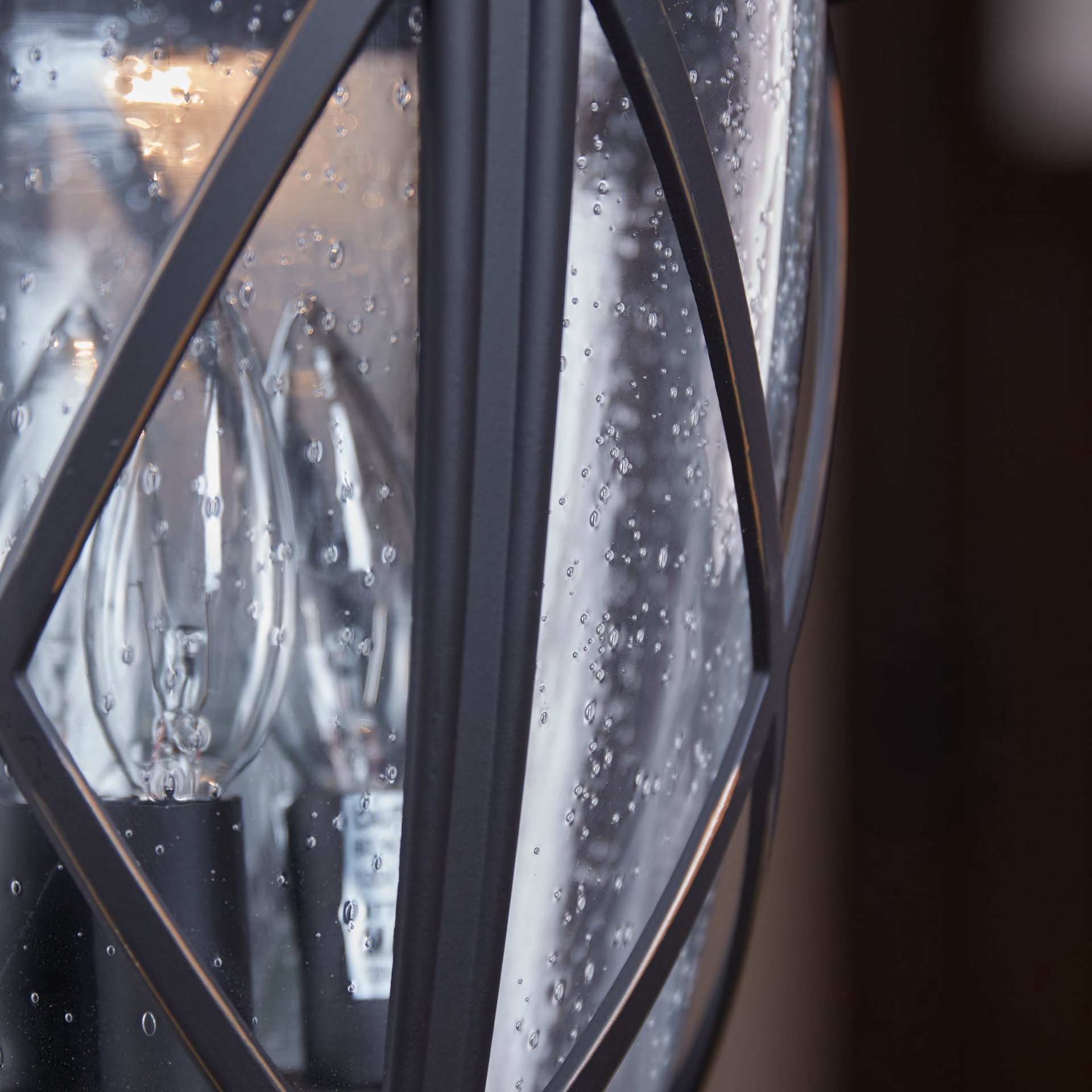 slide 2 of 6, allen + roth Castine 19.5-in Bronze Traditional Outdoor Light post lantern, 1 ct