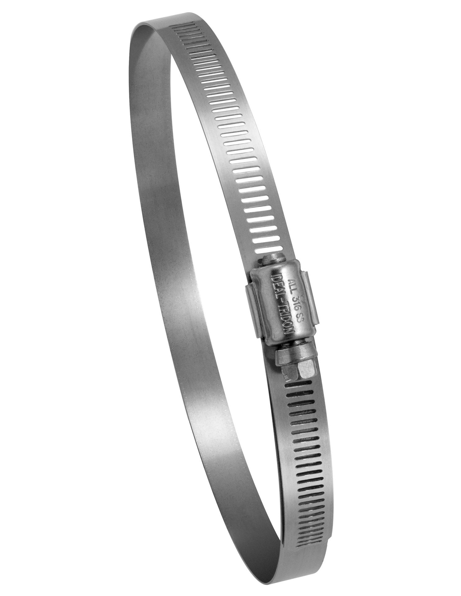 slide 1 of 4, IDEAL-TRIDON 5-9/16-in to 7-in dia Stainless steel Adjustable clamp, 1 ct