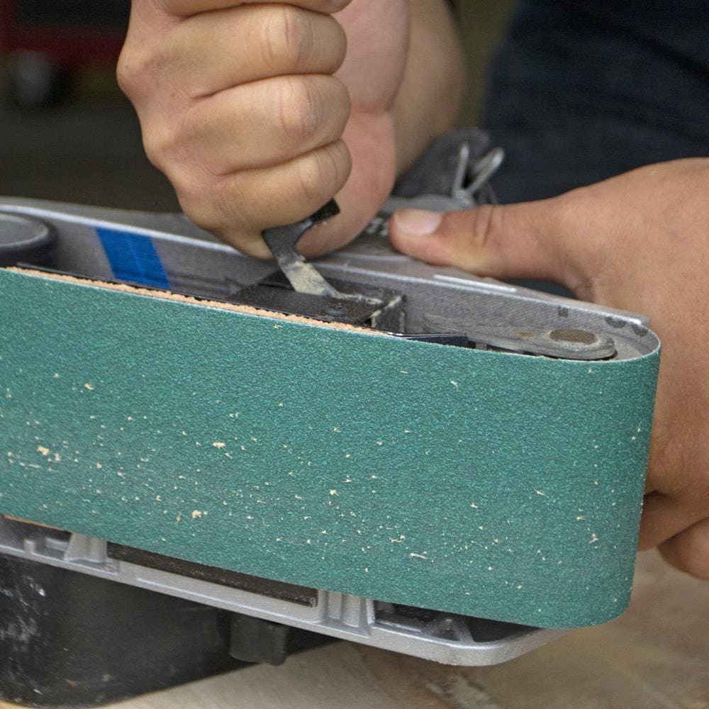 slide 6 of 6, Gator 3 x 21 Prem Cer Belt 120 Gt 1pk Ceramic alumina 120 -Grit Belt Sandpaper, 1 ct