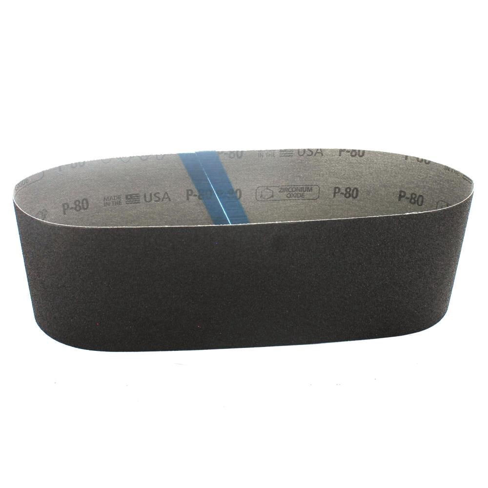 slide 3 of 6, CRAFTSMAN 3 In x 18 In Z/O Belt 80 Grit 2pk 2 -Piece Zirconia alumina 80 -Grit Belt Sandpaper, 1 ct