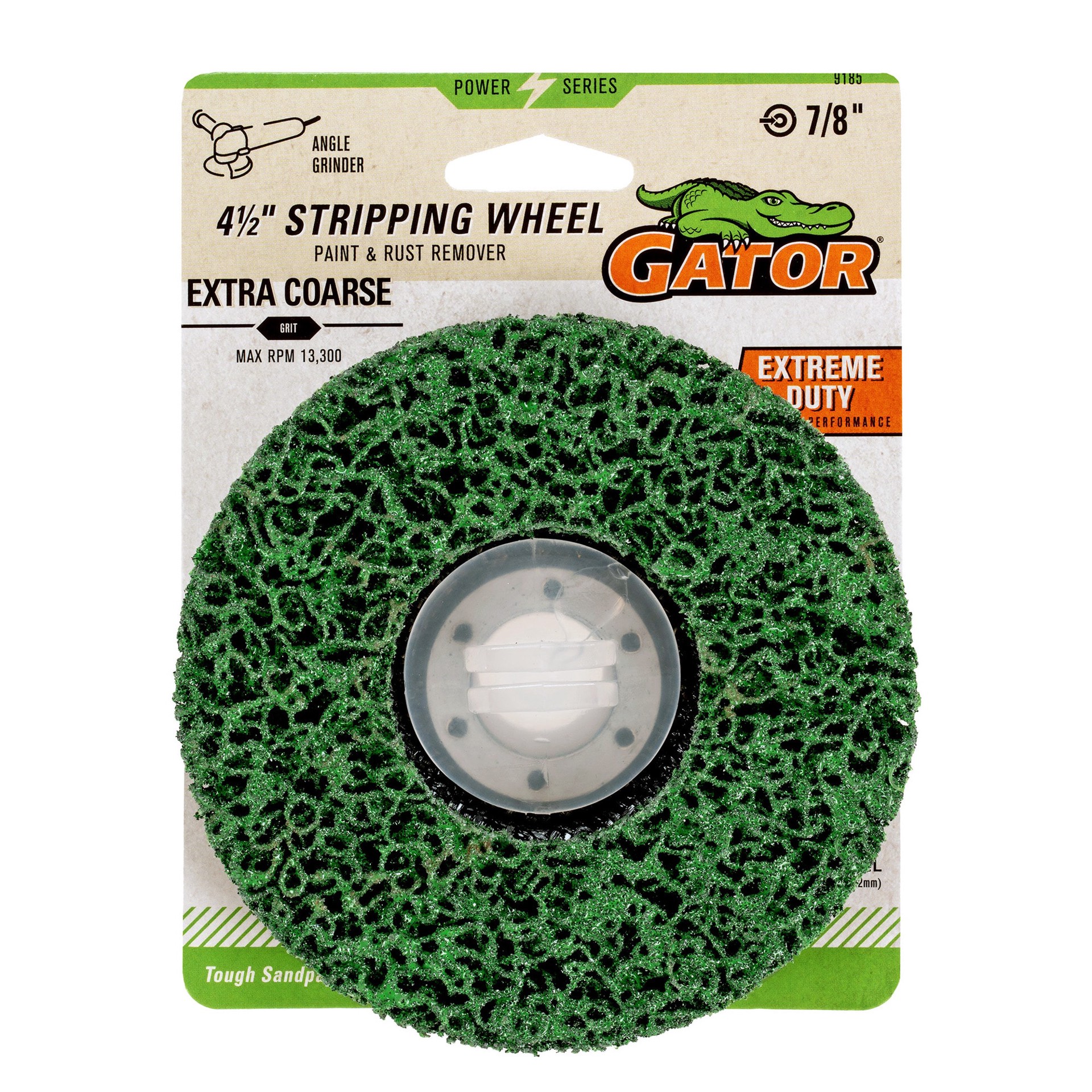 slide 1 of 6, Gator Aluminum oxide 60 -Grit Disc Sandpaper, 1 ct