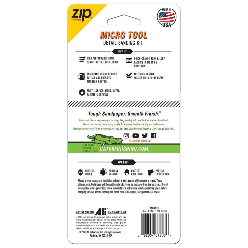 slide 3 of 6, Gator Hand sander 3.5-Inches, 1 ct