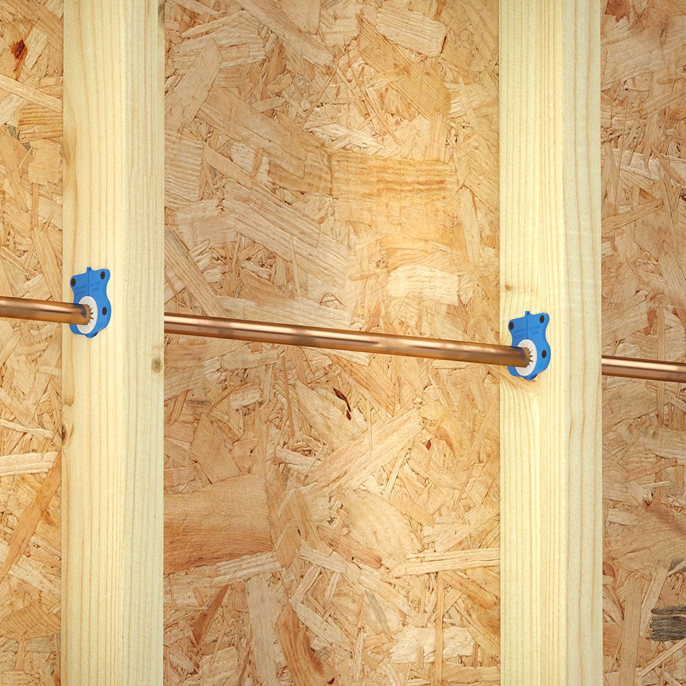 slide 4 of 6, HoldRite 5 -Pack 1/2-in to 1/2-in dia Plastic Acoustic isolation clamp, 1 ct