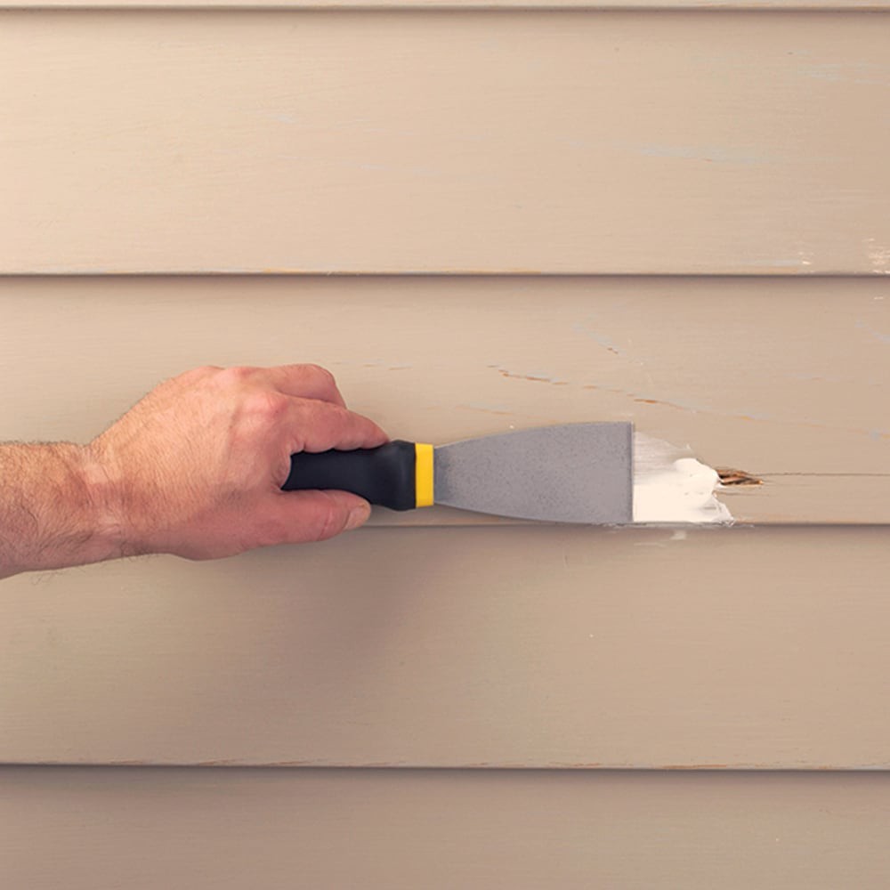 slide 2 of 6, Zinsser Ready Patch Low VOC White Interior/Exterior Waterproof , Spackling 32 Ounce(s), 1 ct