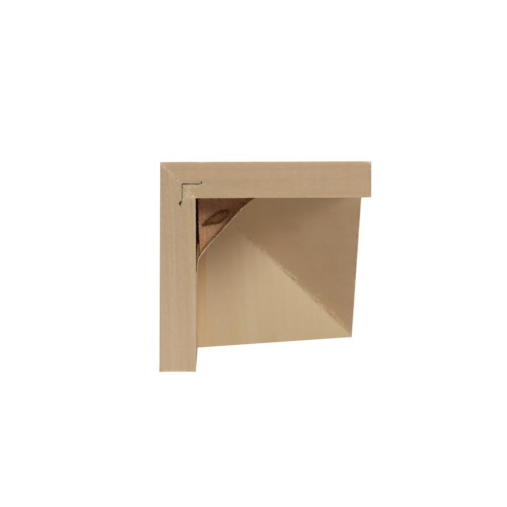 slide 6 of 6, Ornamental Mouldings 5-7/8-in x 2-13/16-in Interior Unfinished 1898 Inside corner Crown Moulding Block, 1 ct