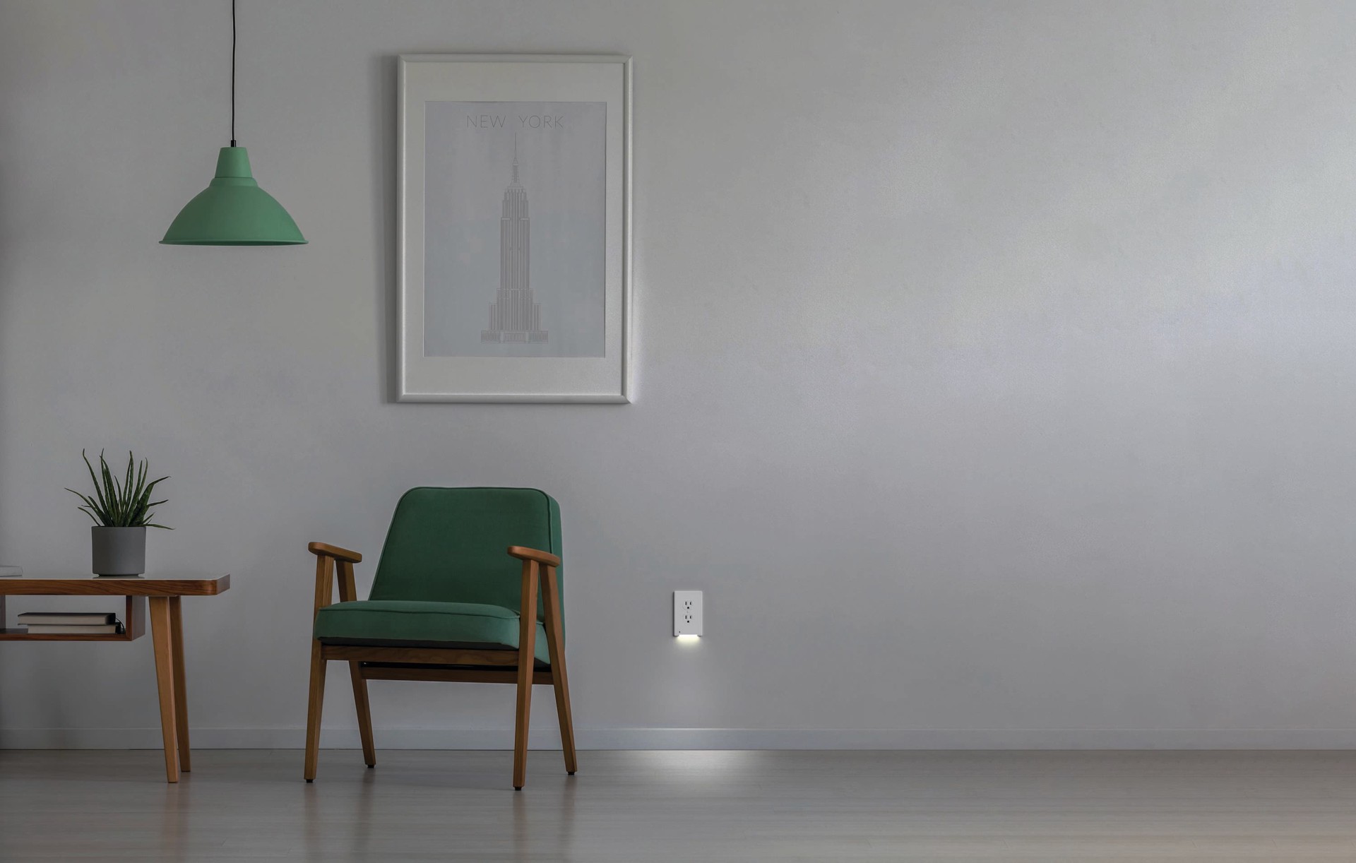 slide 4 of 6, Westek LumiCover 1 -Gang Specialty Size White Plastic Indoor Duplex Wall Plate, 1 ct