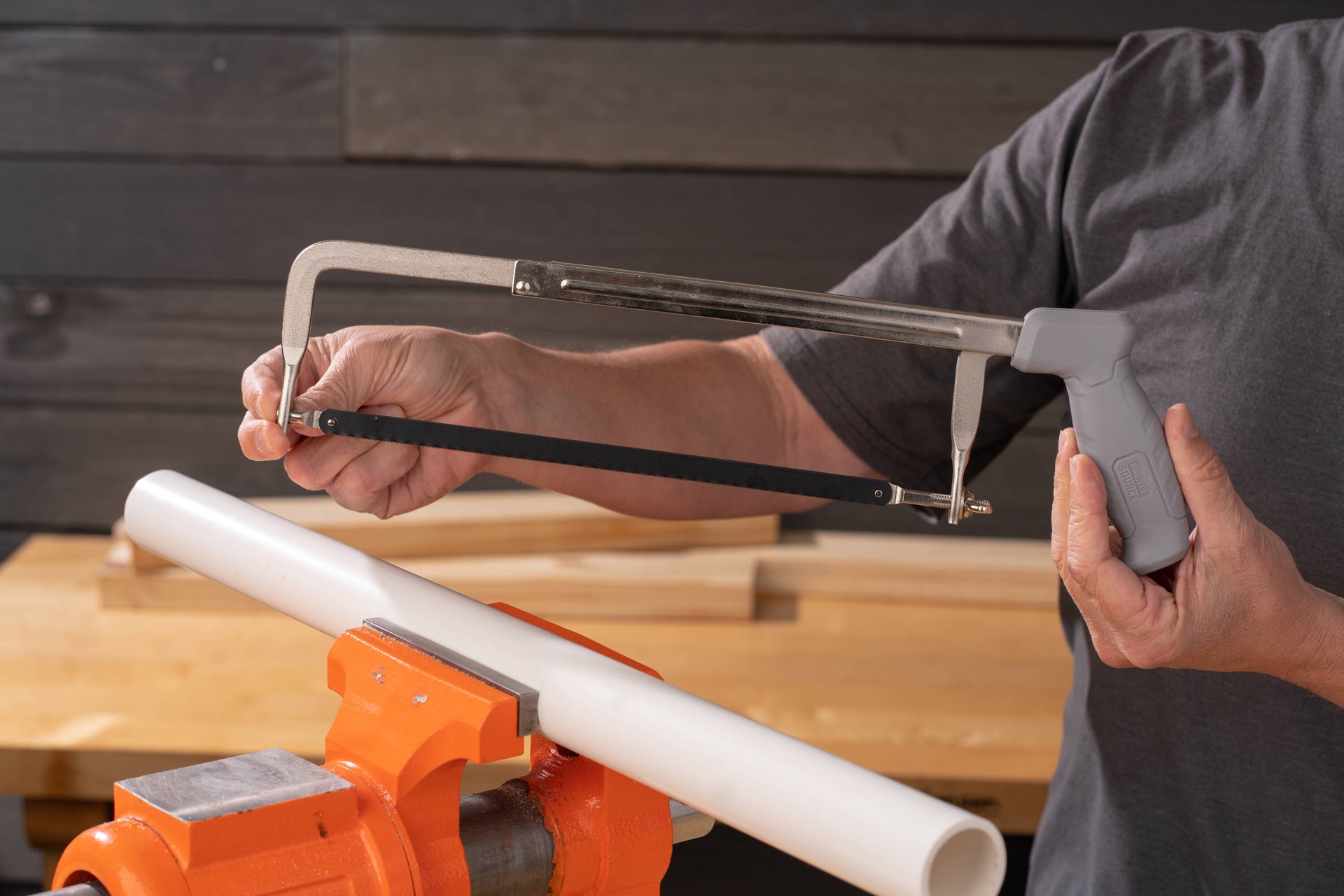 slide 2 of 4, Project Source 10-in Extra fine cut Hack Saw, 1 ct