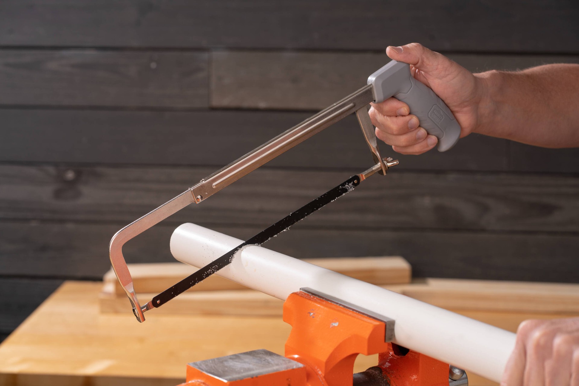 slide 4 of 4, Project Source 10-in Extra fine cut Hack Saw, 1 ct