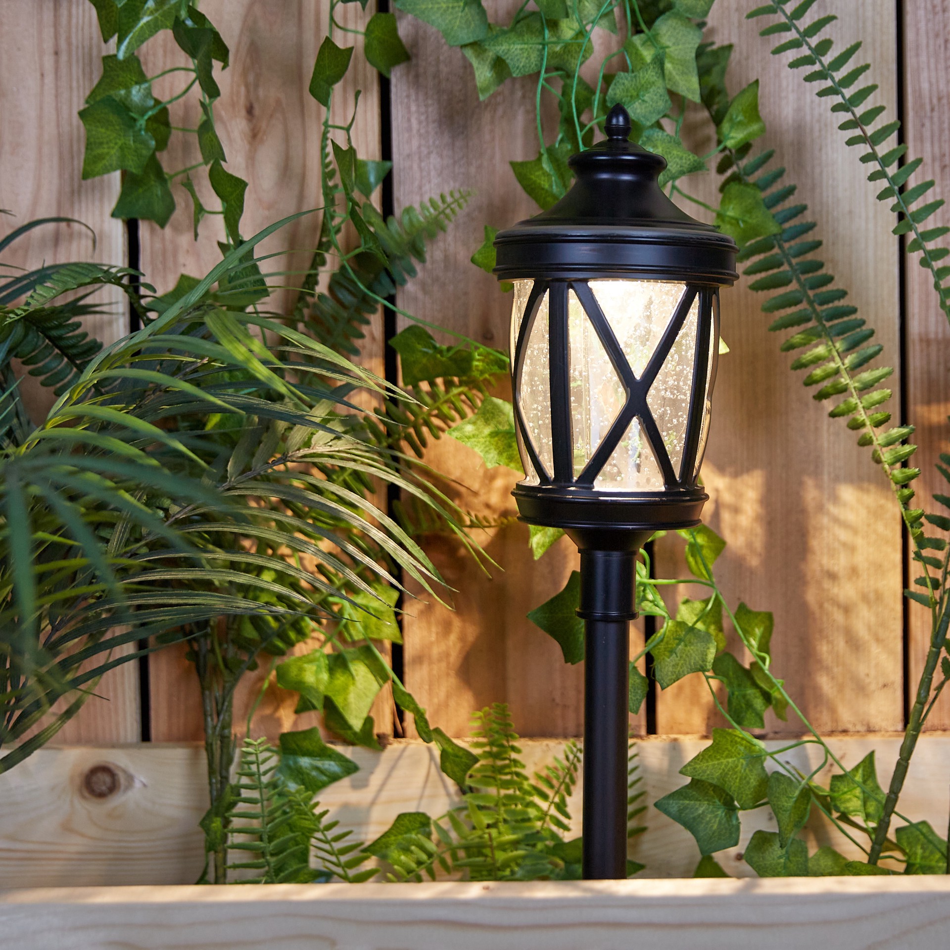 slide 4 of 6, Harbor Breeze 81 -Lumens 4 -Watt Bronze Low voltage Plug-in LED Outdoor Path Light ( 3000-K ), 1 ct