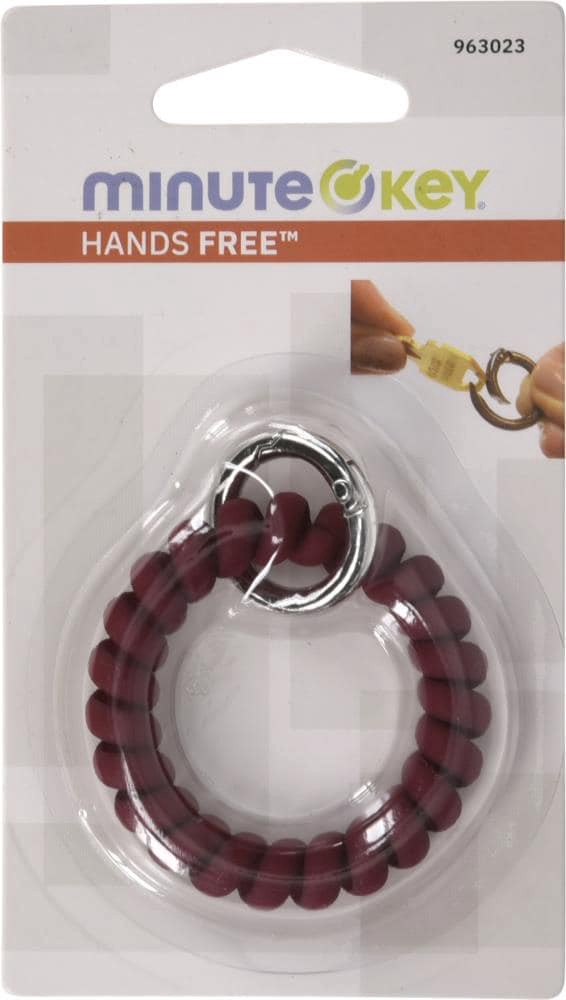 slide 5 of 6, Minute Key Multiple colors/finishes Keychain, 1 ct