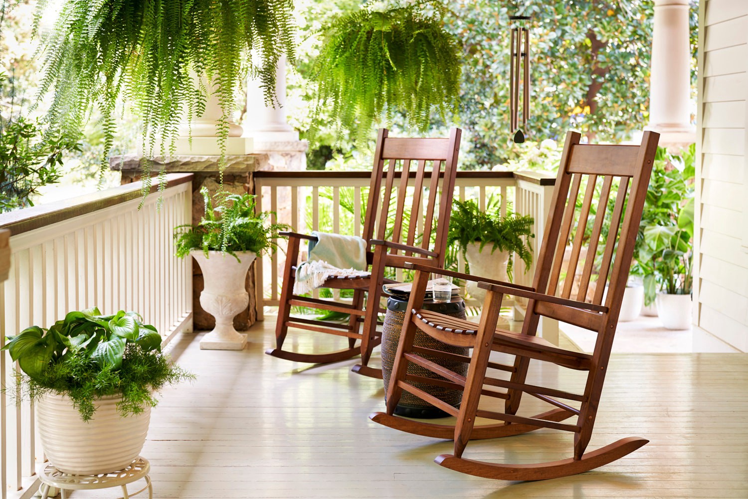 slide 2 of 6, allen + roth Urn 15.25-in W x 15.25-in L White Fiberglass Outdoor Planter, 1 ct