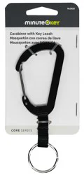 Minute Key Black Keychain