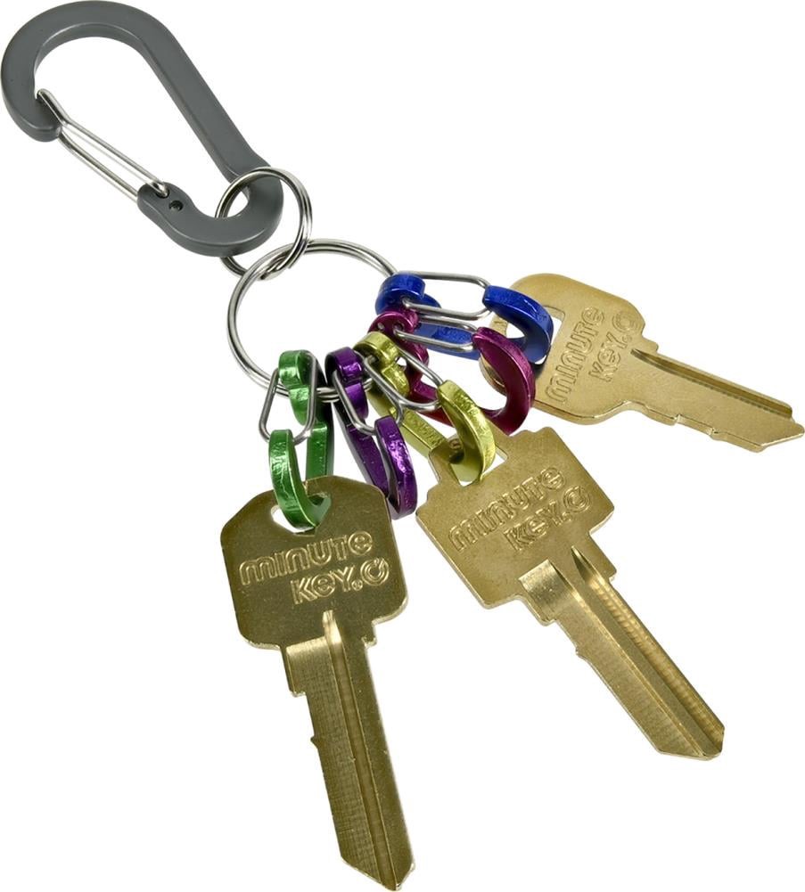 slide 3 of 3, Minute Key Multiple colors/finishes Keychain, 1 ct