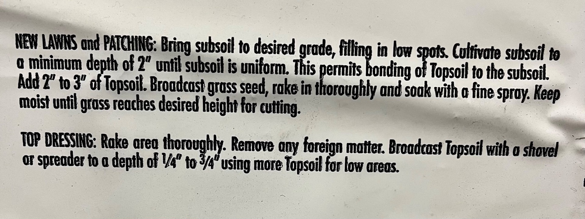 slide 3 of 5, BG1CFTSFG Lawn repair and filling holes Organic Top soil, 1 ct