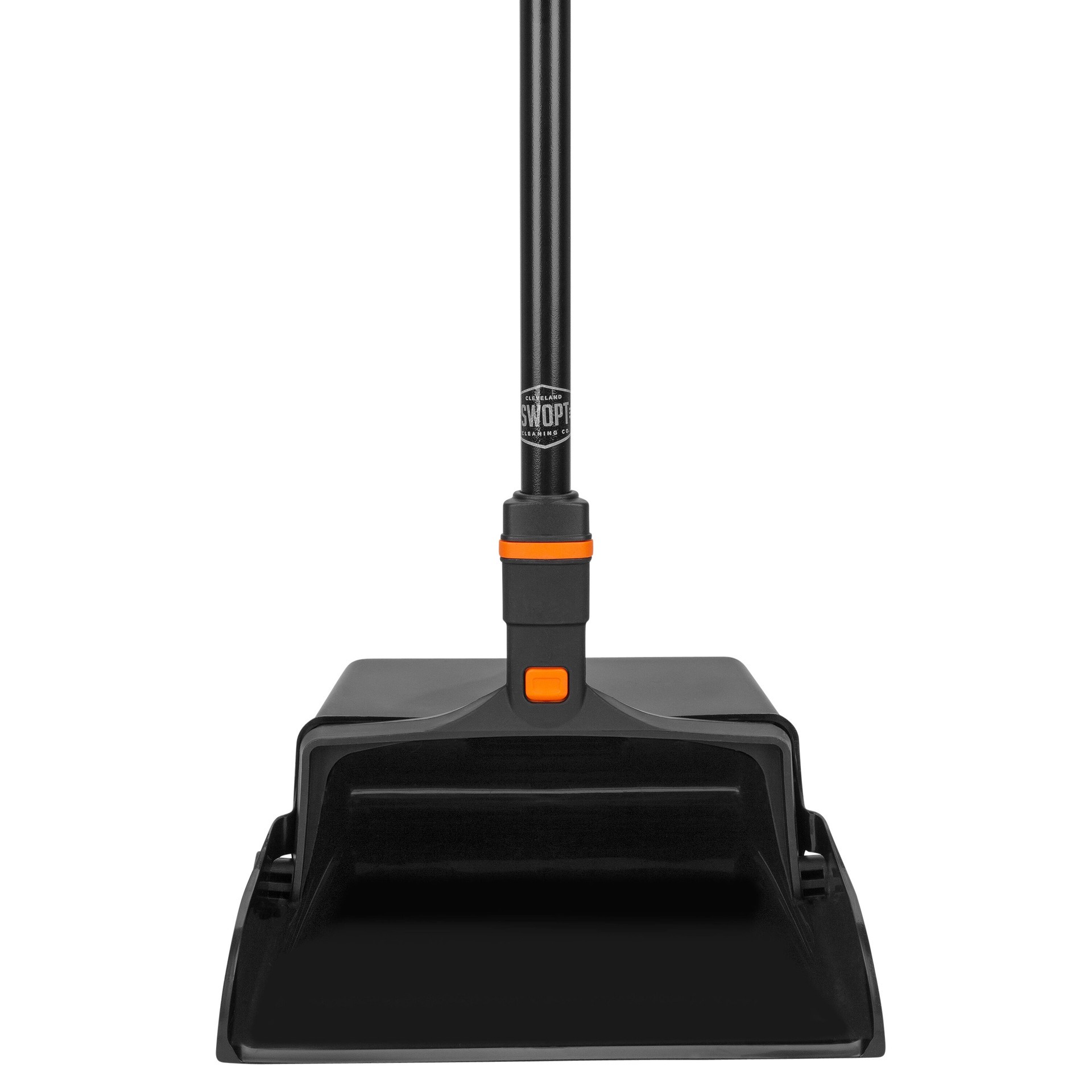 slide 4 of 6, SWOPT Plastic 29 in. Handle with 12 in. Wide Upright dustpan, 1 ct