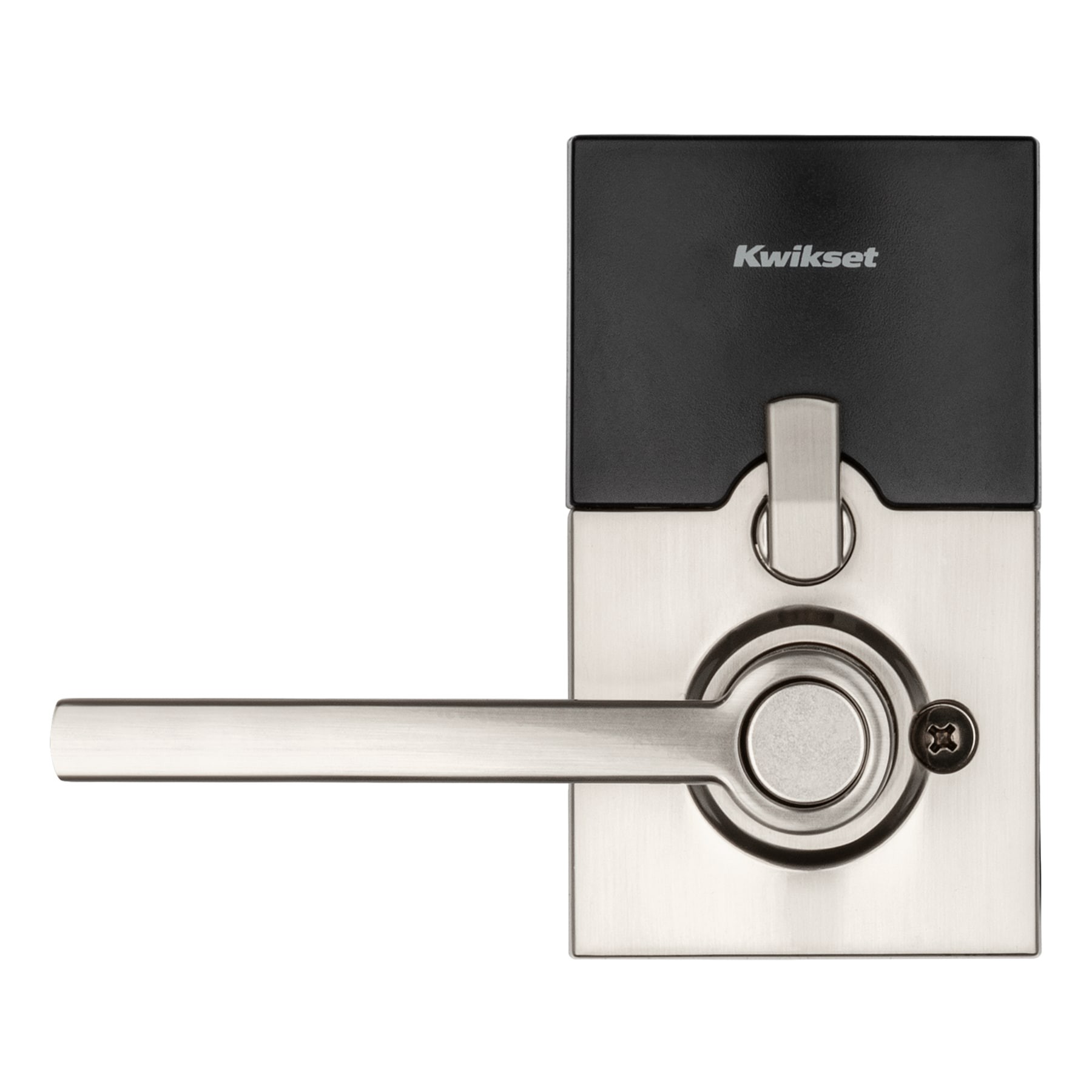 slide 6 of 6, Kwikset SmartCode 917 Contemporary Satin Nickel Keypad Electronic Handle Lock ft. SmartKey Security, 1 ct