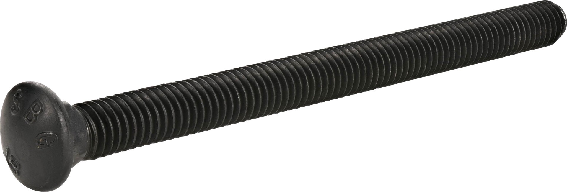 slide 1 of 6, Deck Plus 3/8-in x 5-in Coated Coarse Thread Exterior Carriage Bolt, 1 ct