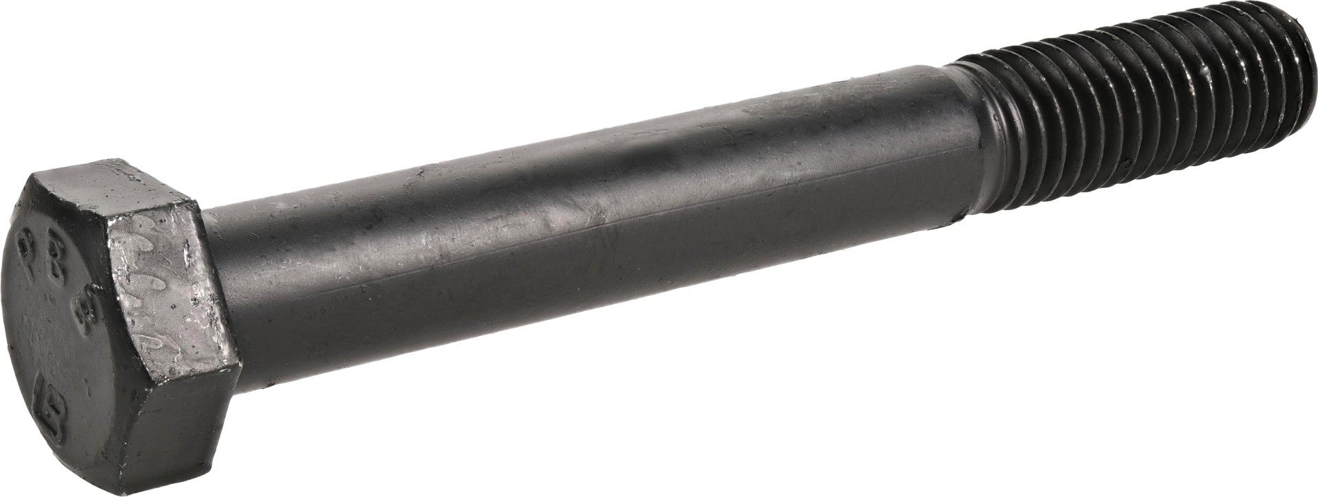 slide 1 of 5, Deck Plus 1/2-in x 4-in Coated Coarse Thread Hex Bolt, 1 ct