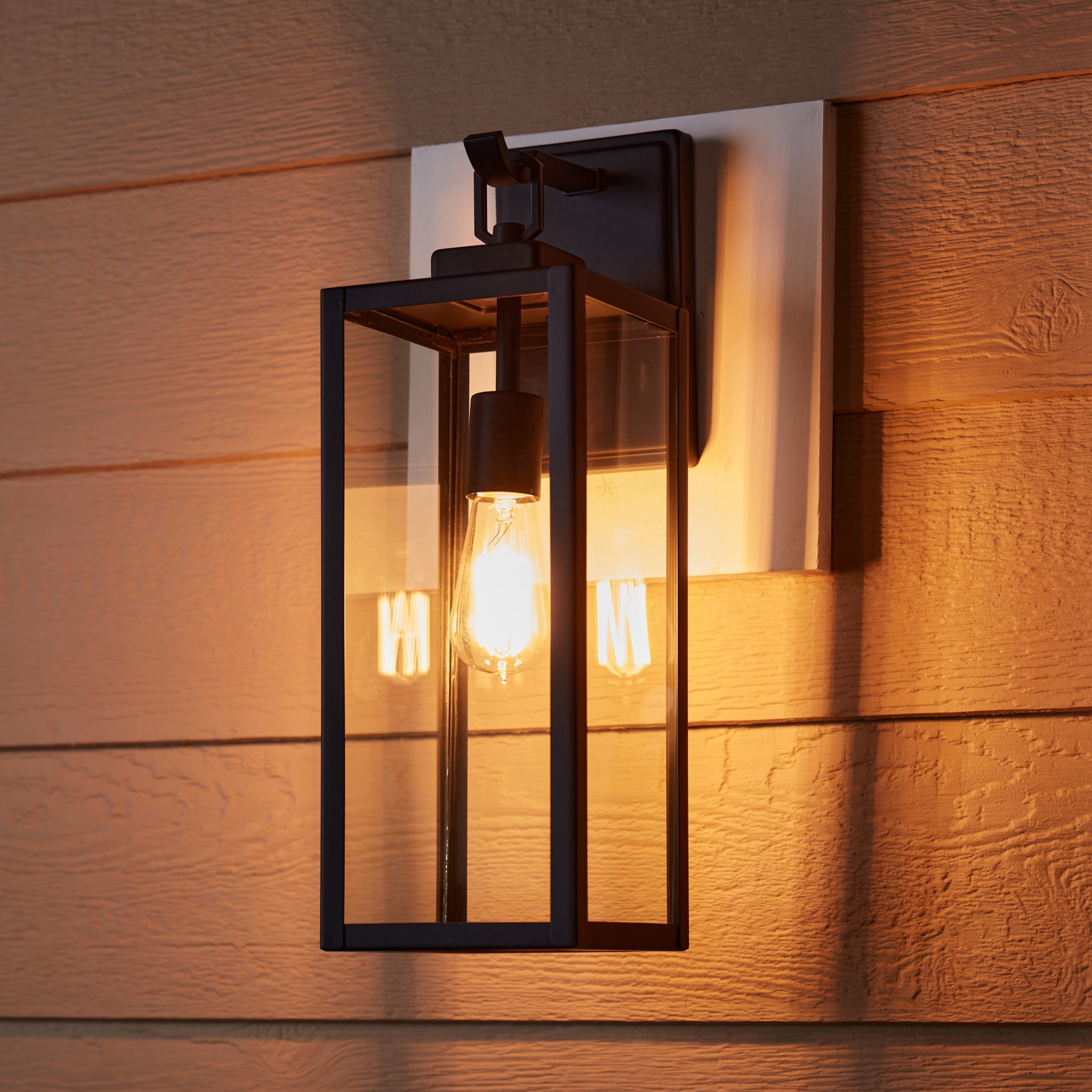 slide 3 of 6, Quoizel Breitling 1 -Light 18-in H Matte Black Hardwired Outdoor Wall Light, 1 ct