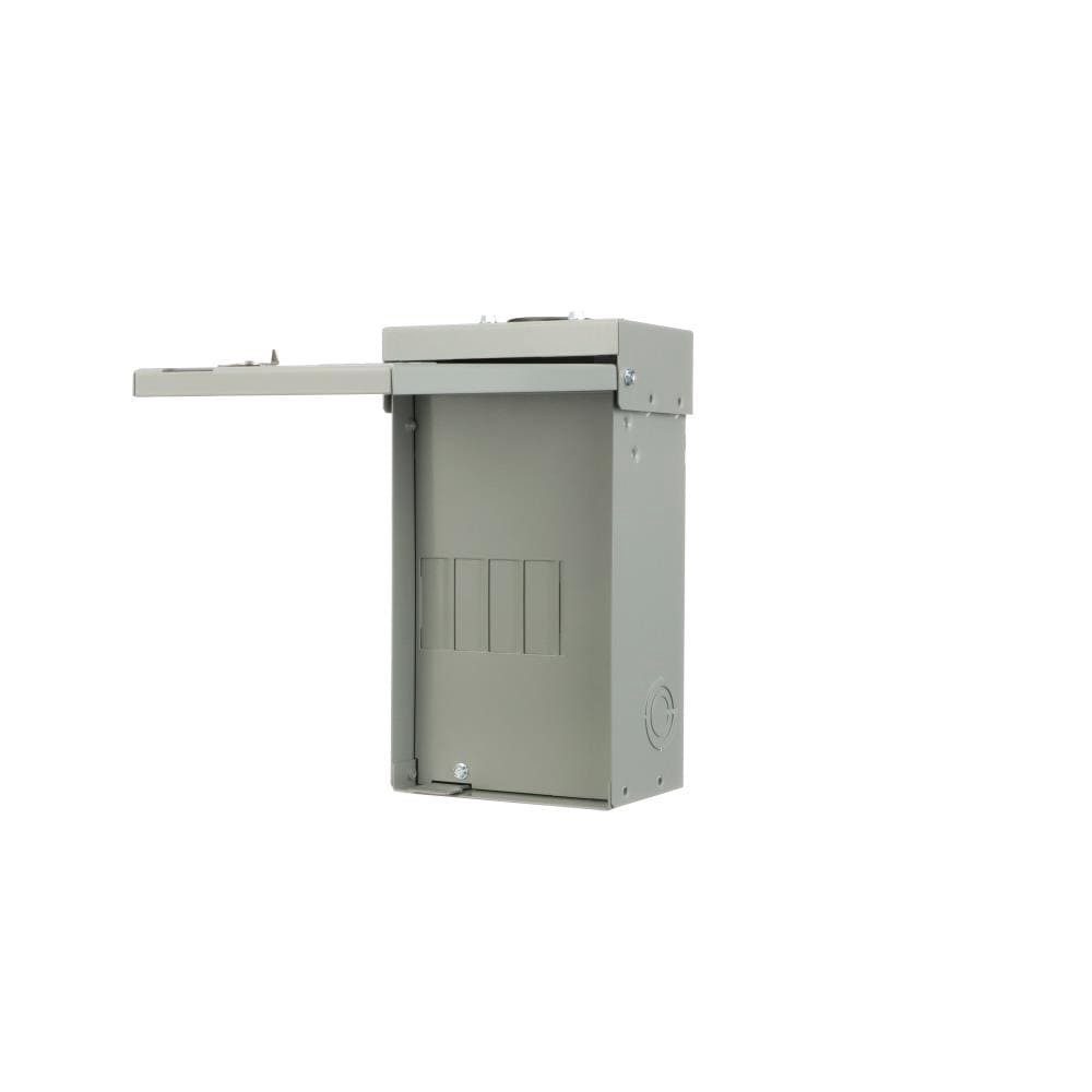 slide 2 of 6, Eaton Type BR 125 -Amp 4 -Spaces 8 -Circuit Outdoor Main Lug Load Center, 1 ct