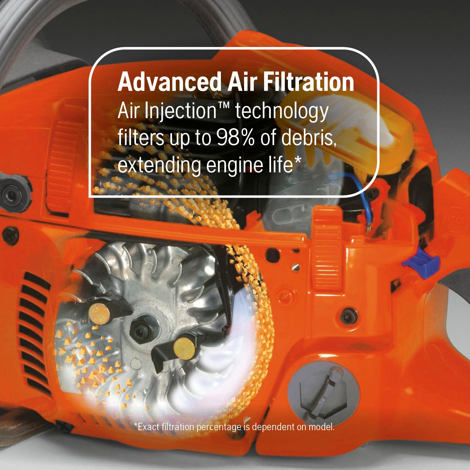 slide 4 of 6, Husqvarna 545 Mark II 20-in Gas Chainsaw, 1 ct