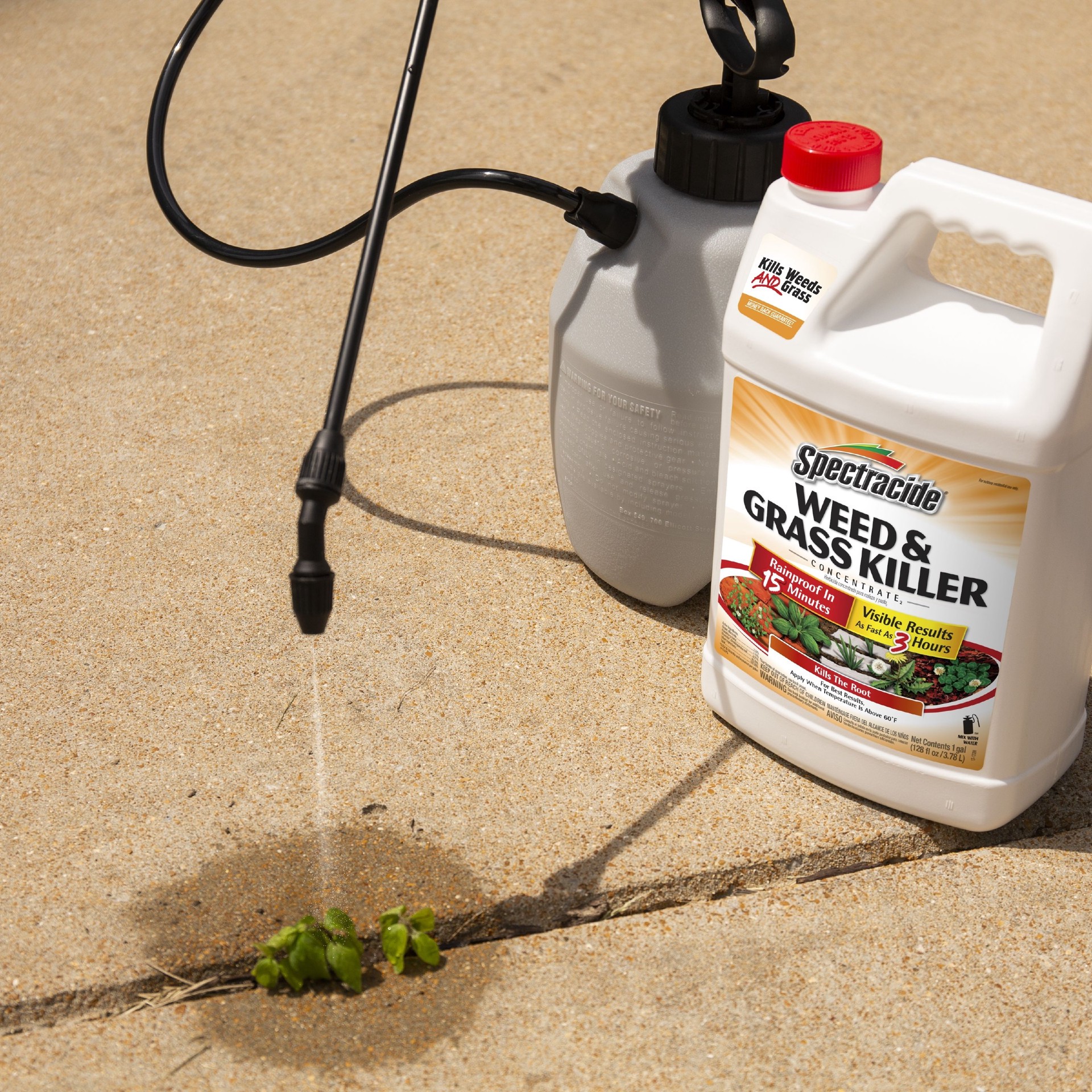 slide 2 of 6, Spectracide 1 -Gallon Concentrate Weed and Grass Killer, 1 ct