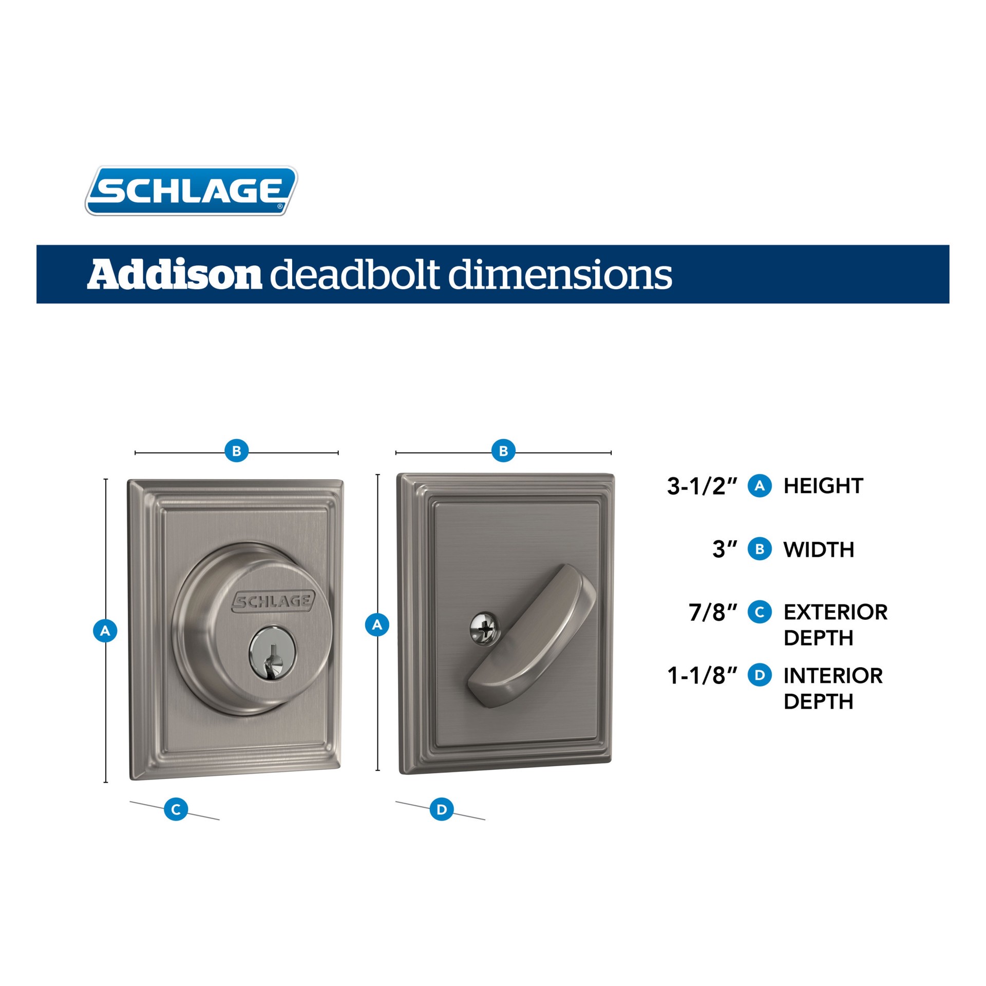 slide 4 of 6, Schlage Single Cylinder Aged Bronze Single Cylinder Deadbolt, 1 ct