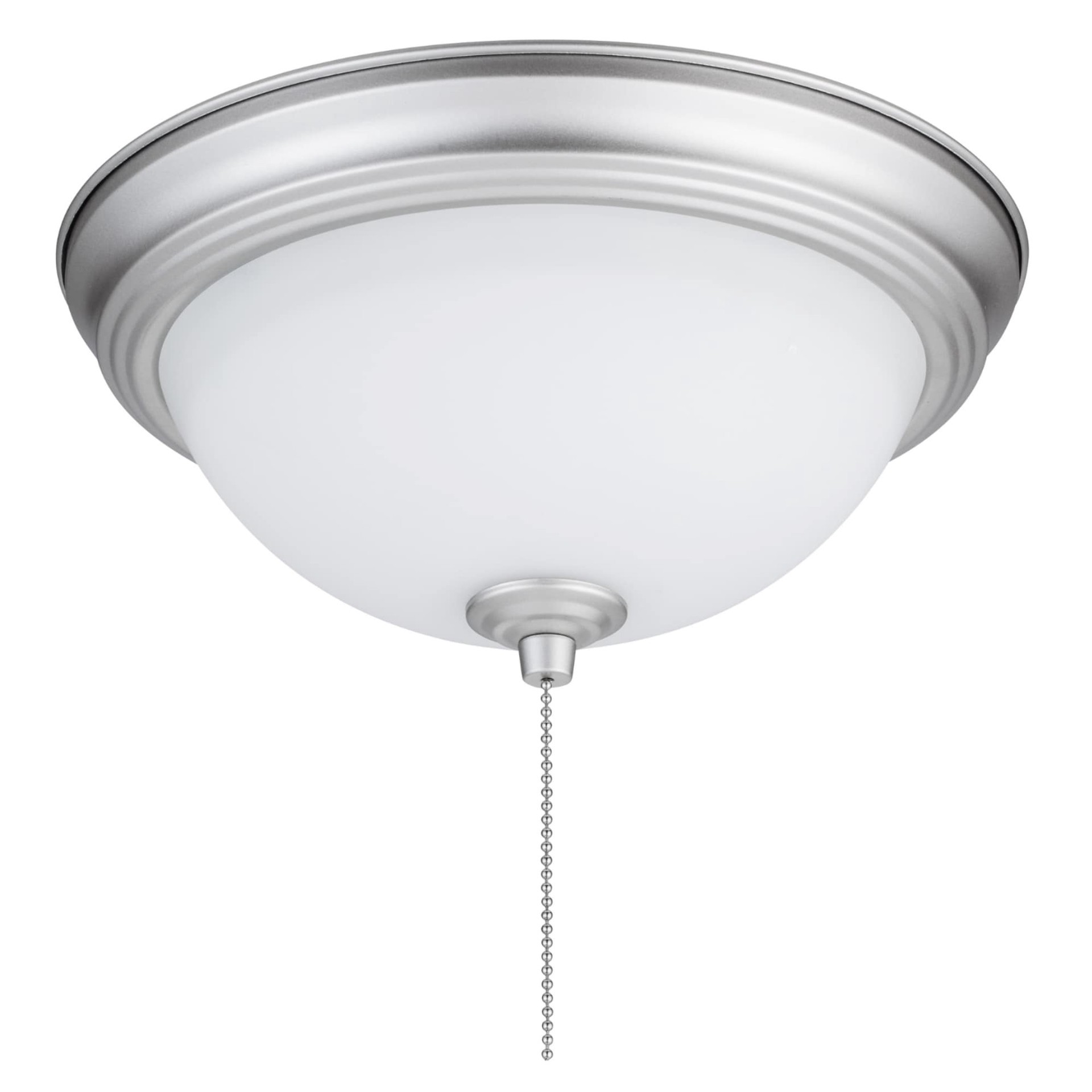 slide 2 of 6, Project Source 1 -Light 11-in Brushed Nickel Flush Mount Light, 1 ct