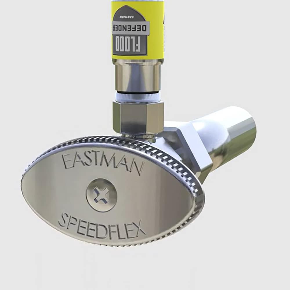 slide 3 of 6, EASTMAN 10-ft 1/4 -in Compression Inlet x 1/4 -in Compression Outlet Braided stainless steel Ice maker connector, 1 ct