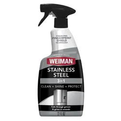 Weiman Products 3-in-1 Clean + Shine + Protect 22 Fluid ounce(s) Stainless Steel Cleaner Liquid