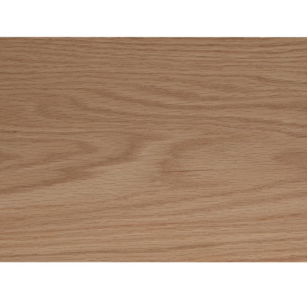 slide 5 of 6, RELIABILT 42-in x 7.5-in x 0.375-in Reversible Oak Wood Stair Riser, 1 ct