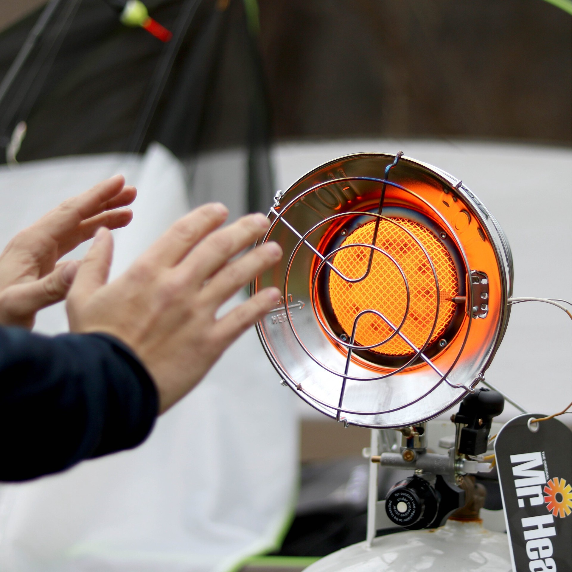 slide 2 of 6, Mr. Heater 15000 -BTU Outdoor Portable Propane tank top Propane Heater, 1 ct