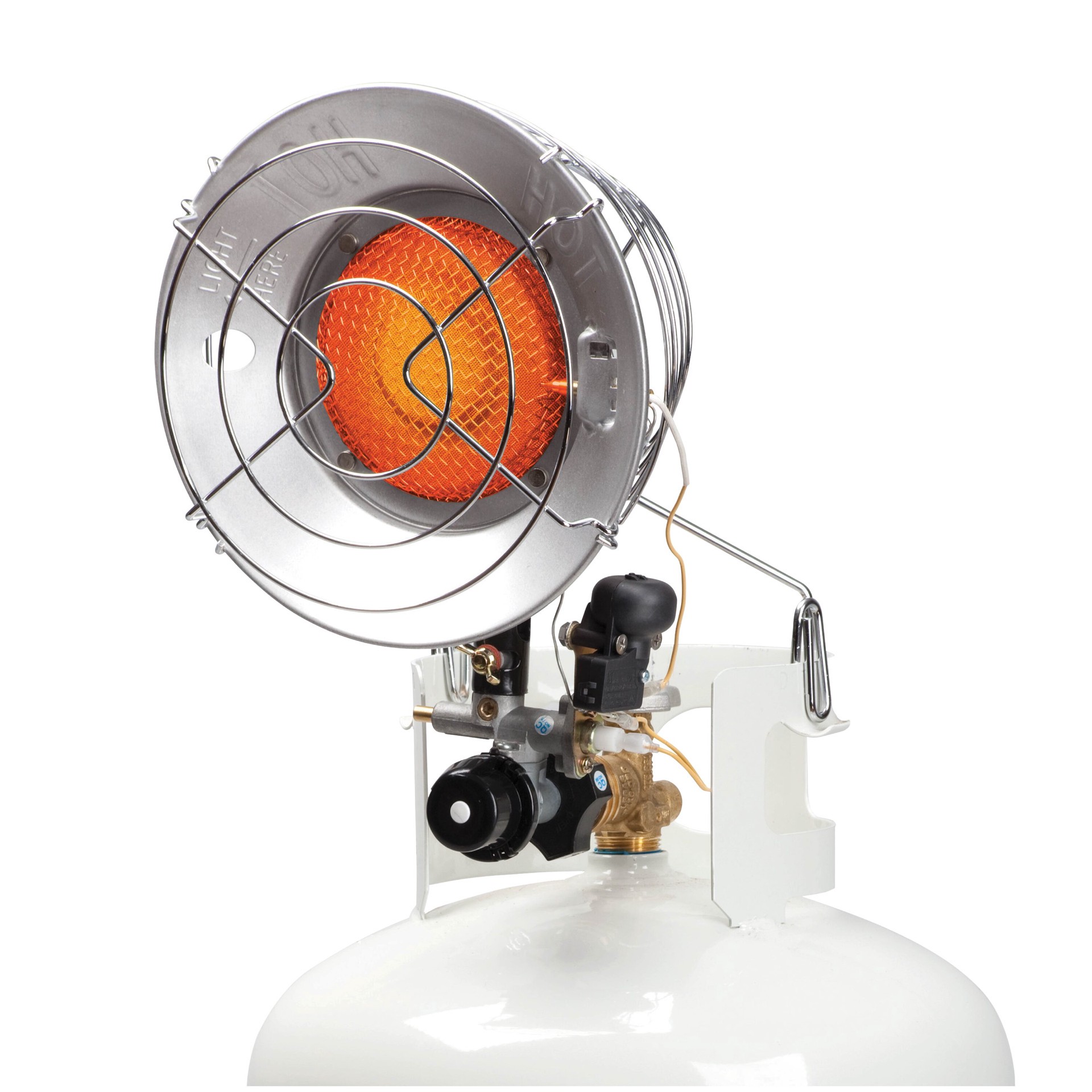 slide 1 of 6, Mr. Heater 15000 -BTU Outdoor Portable Propane tank top Propane Heater, 1 ct