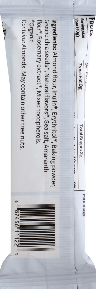 slide 7 of 7, Good to Go Vanilla Almond Keto Bar, 1.4 oz