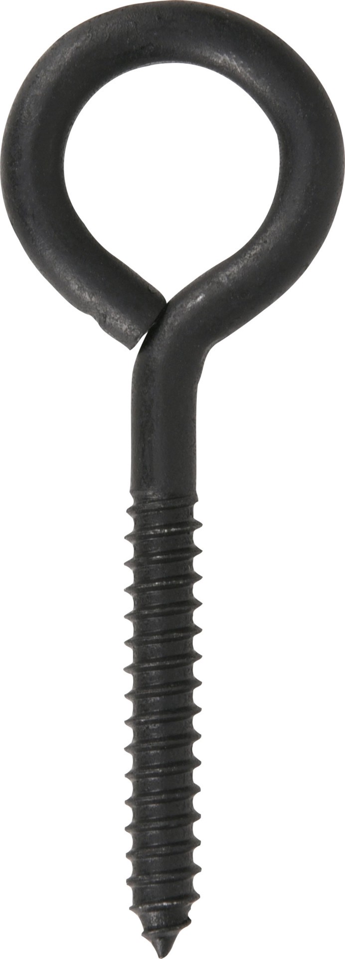 slide 2 of 4, DuraSteel 7/16-in 5-1/4-in Black phosphate Interior/Exterior Coarse Thread Eye Bolt, 1 ct