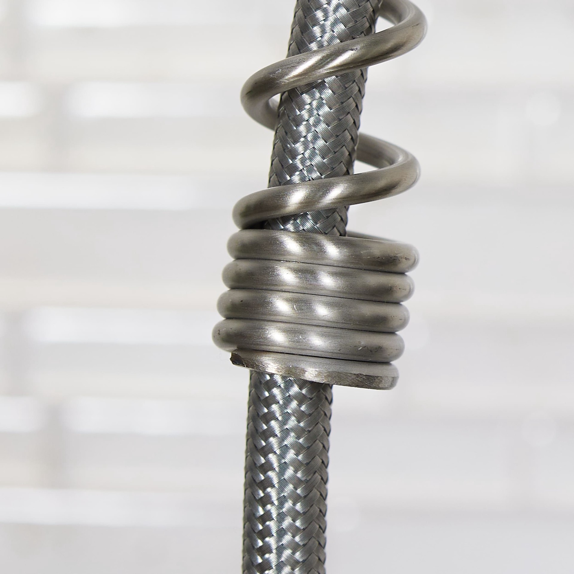 slide 2 of 6, Project Source Flynt Stainless steel Single Handle Deck-mount Pull-down Kitchen Faucet with Sprayer (Includes Deck Plate), 1 ct