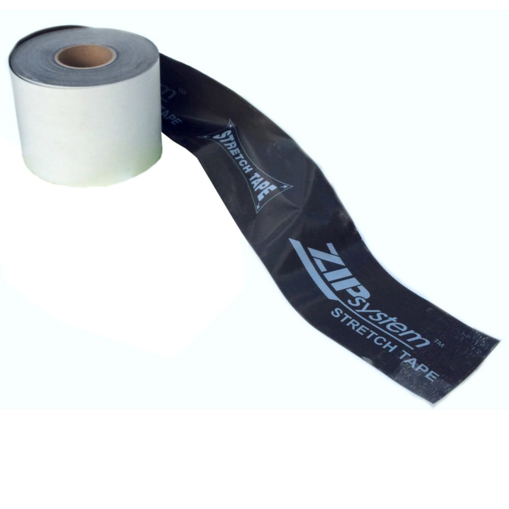 slide 1 of 6, ZIP System 75-ft x 6.0-in Stretch Panel System Tape, 1 ct