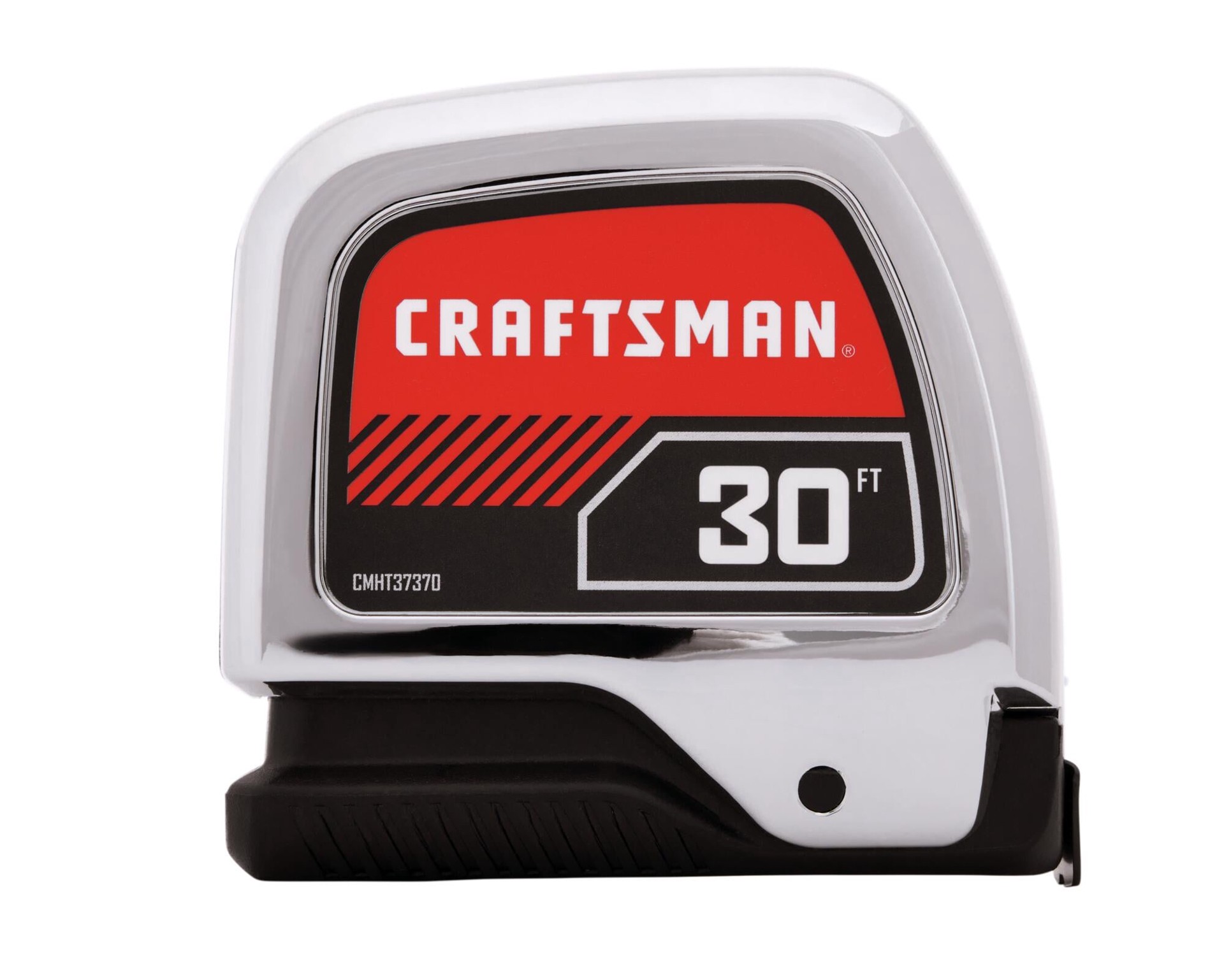 slide 1 of 6, CRAFTSMAN Chromelock 30-ft Auto Lock Tape Measure, 1 ct