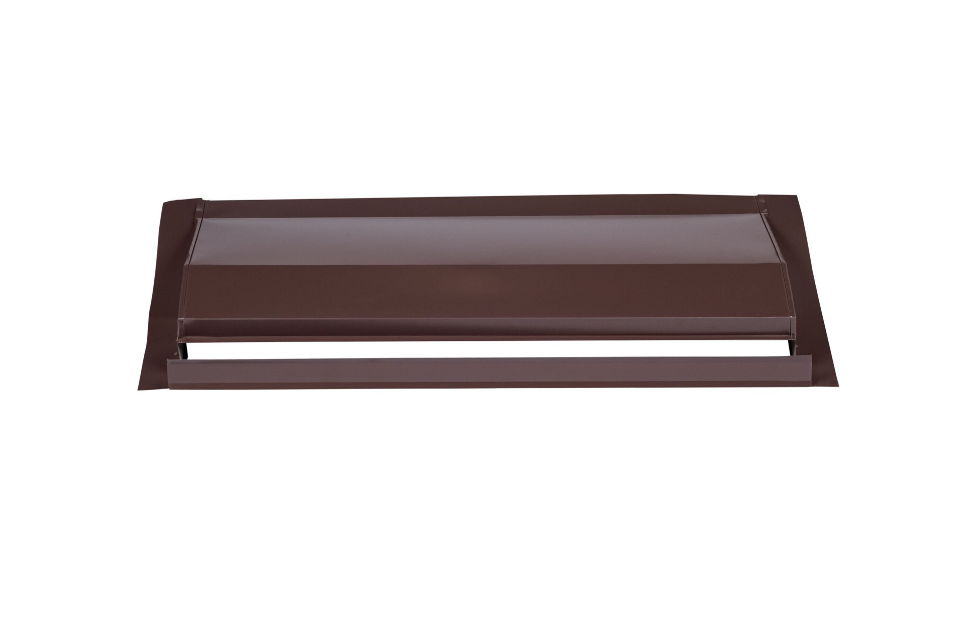 slide 2 of 6, Gibraltar Building Products Weather Vent 52-in x 48-in Brown Steel Roll Roof Ridge Vent, 1 ct