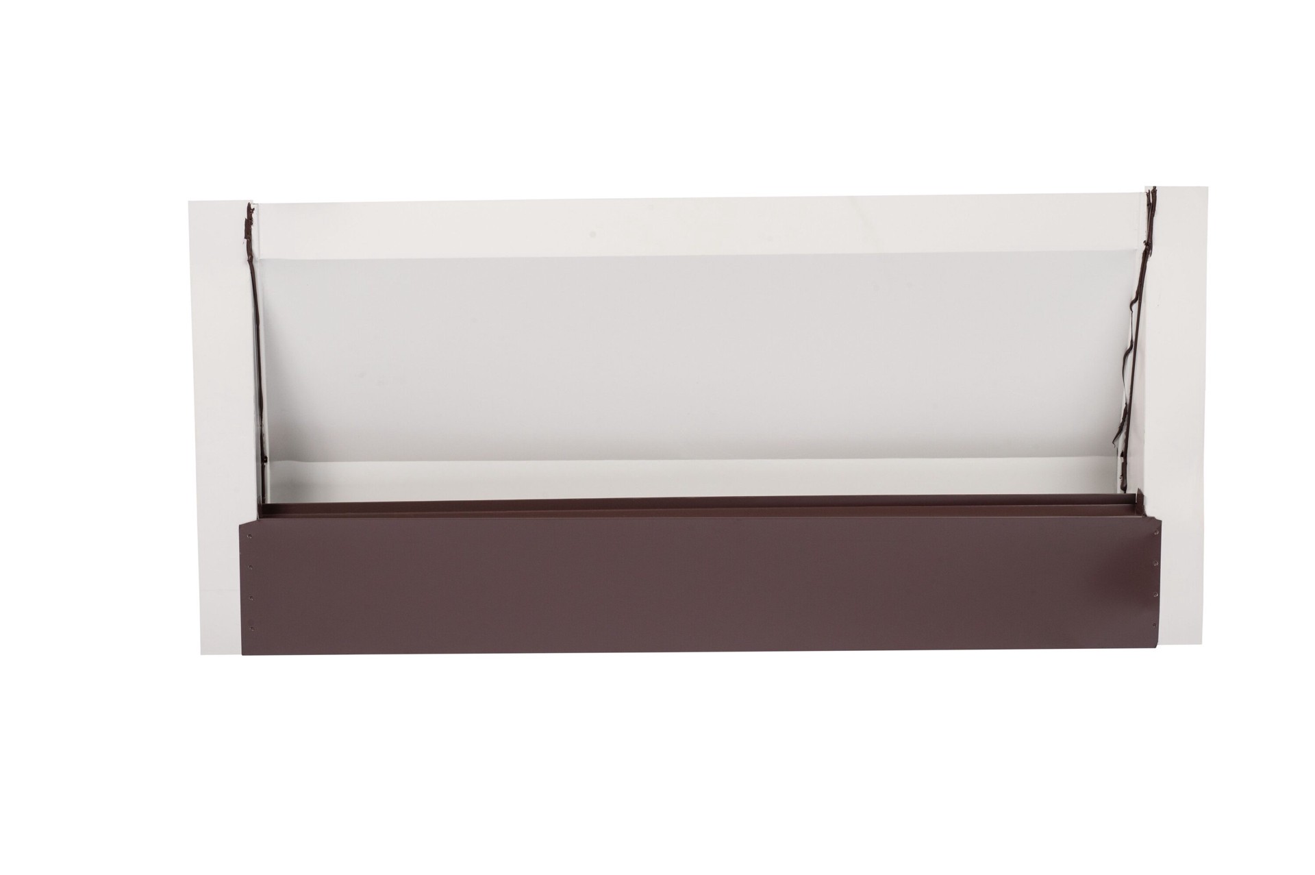 slide 3 of 6, Gibraltar Building Products Weather Vent 52-in x 48-in Brown Steel Roll Roof Ridge Vent, 1 ct