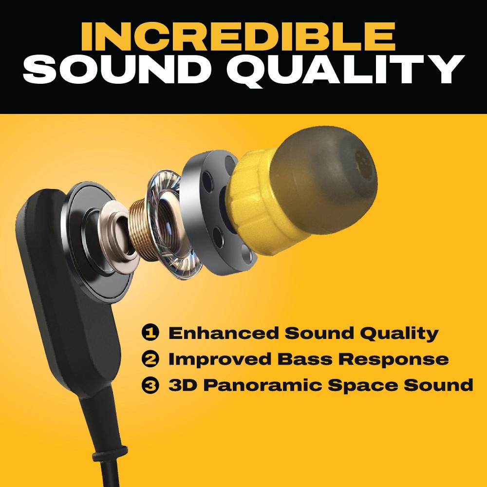 slide 2 of 6, DEWALT Dewalt Earbud Wireless Noise Canceling Headphones, 1 ct