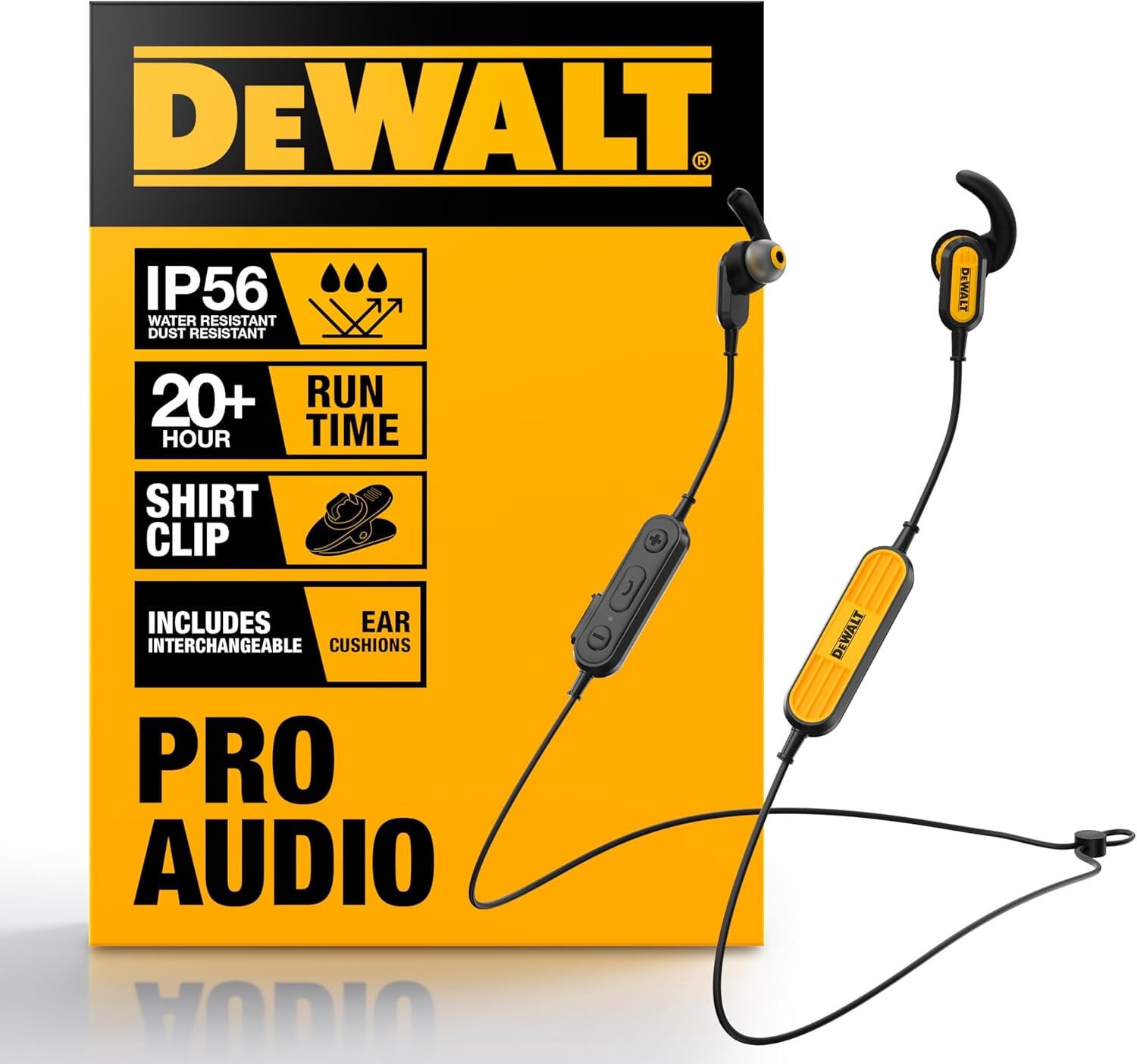 slide 1 of 6, DEWALT Dewalt Earbud Wireless Noise Canceling Headphones, 1 ct