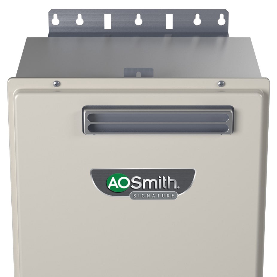 slide 2 of 6, A.O. Smith Signature Series 6.6-GPM 140000-BTU Outdoor Natural Gas/Liquid Propane Tankless Water Heater, 1 ct