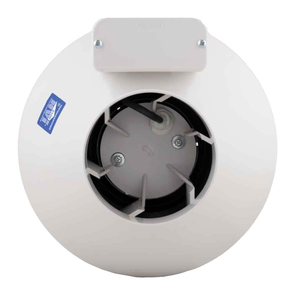 slide 4 of 6, RadonAway 9.7-in dia 166 CFM Plastic Centrifugal radon mitigation fan, 1 ct