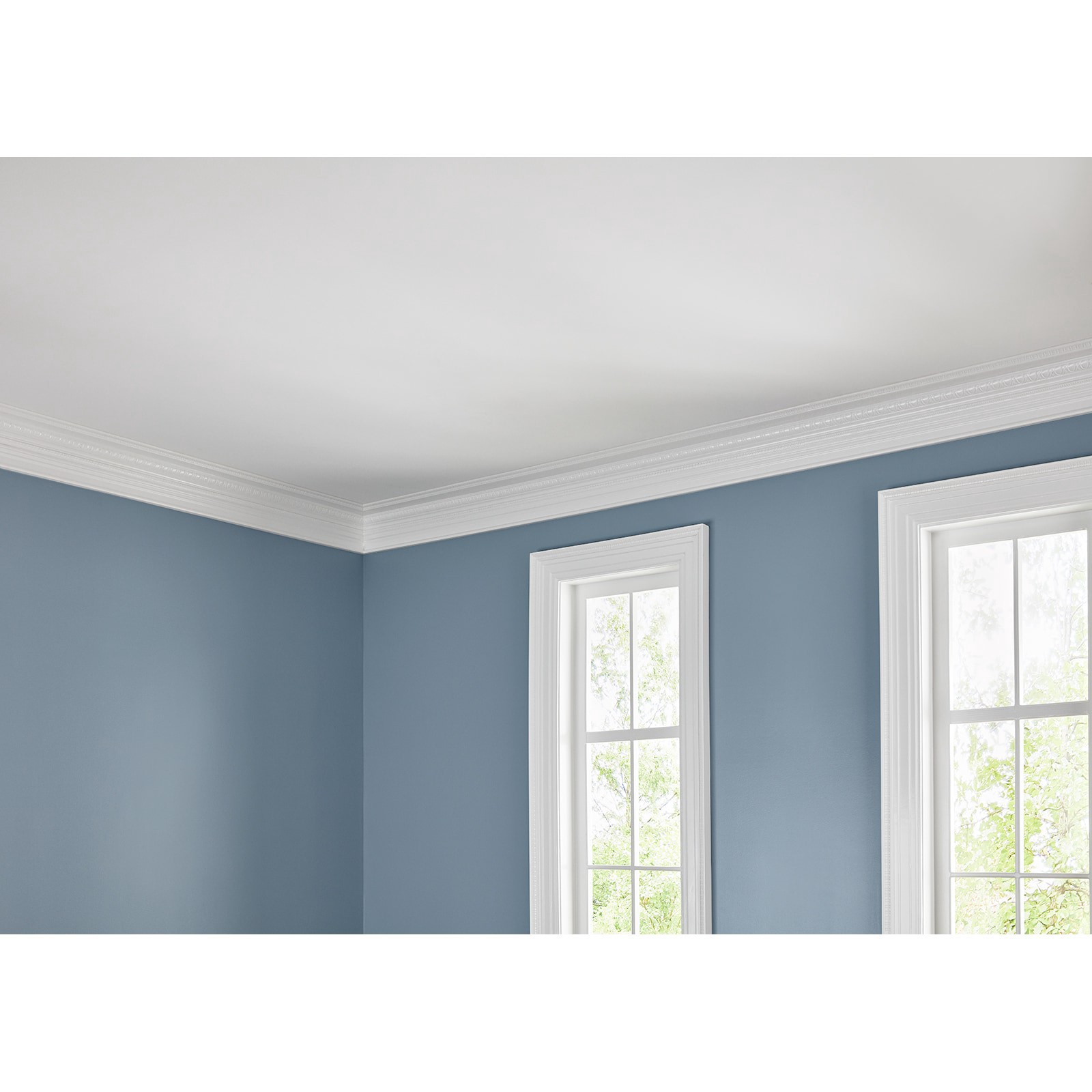 slide 5 of 6, Valspar 4000 Flat White Ceiling Paint ( 5-gallon ), 1 ct