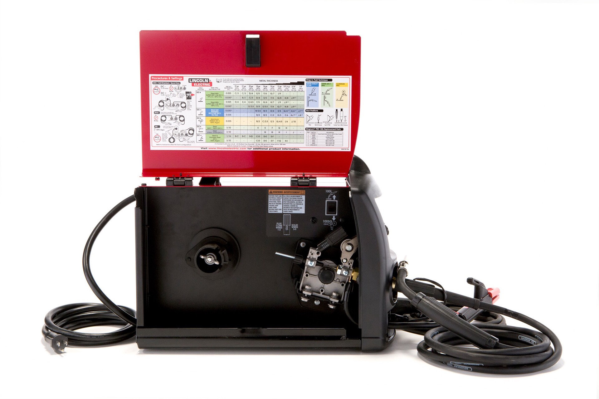 slide 3 of 6, Lincoln Electric 120 -Volt 140.0 -Amp Multi-process Wire Feed Welder, 1 ct