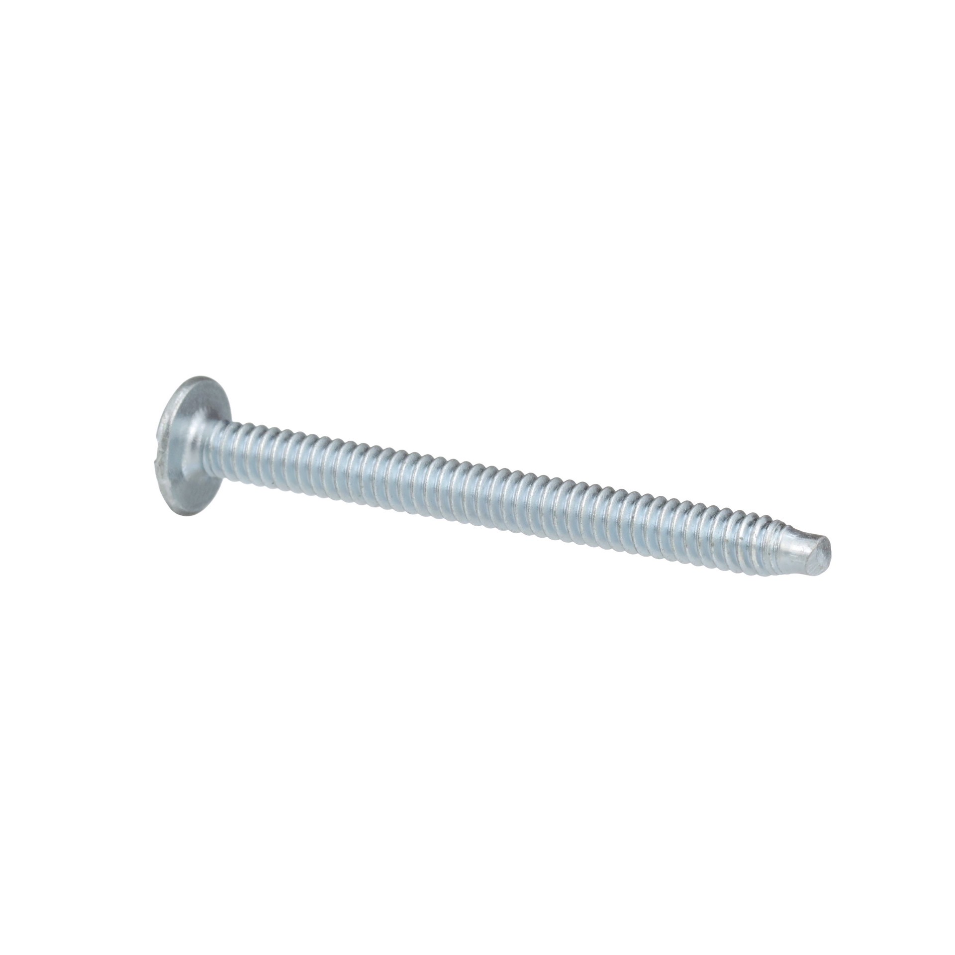 slide 2 of 6, Eaton #6 x 3/8-in Slotted -Drive Standard Wall plate Screws 20 -Count, 1 ct